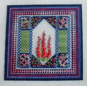 Hollyhocks - Downloadable Pattern