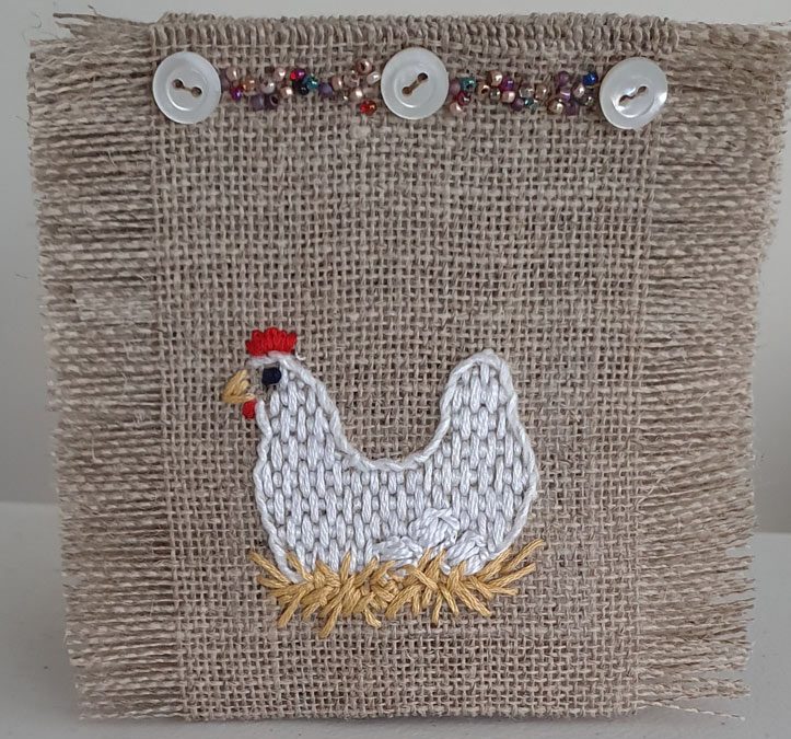 Chook Book - Online Embroidery Class with Merrilyn Heazlewood