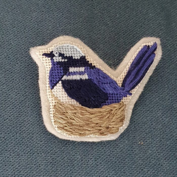 Needlepoint and Embroidery Kits - Shop Online - Wren Brooch